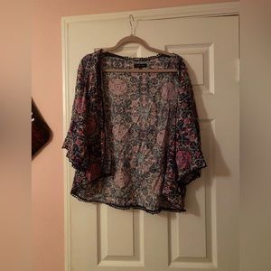 Floral cardigan